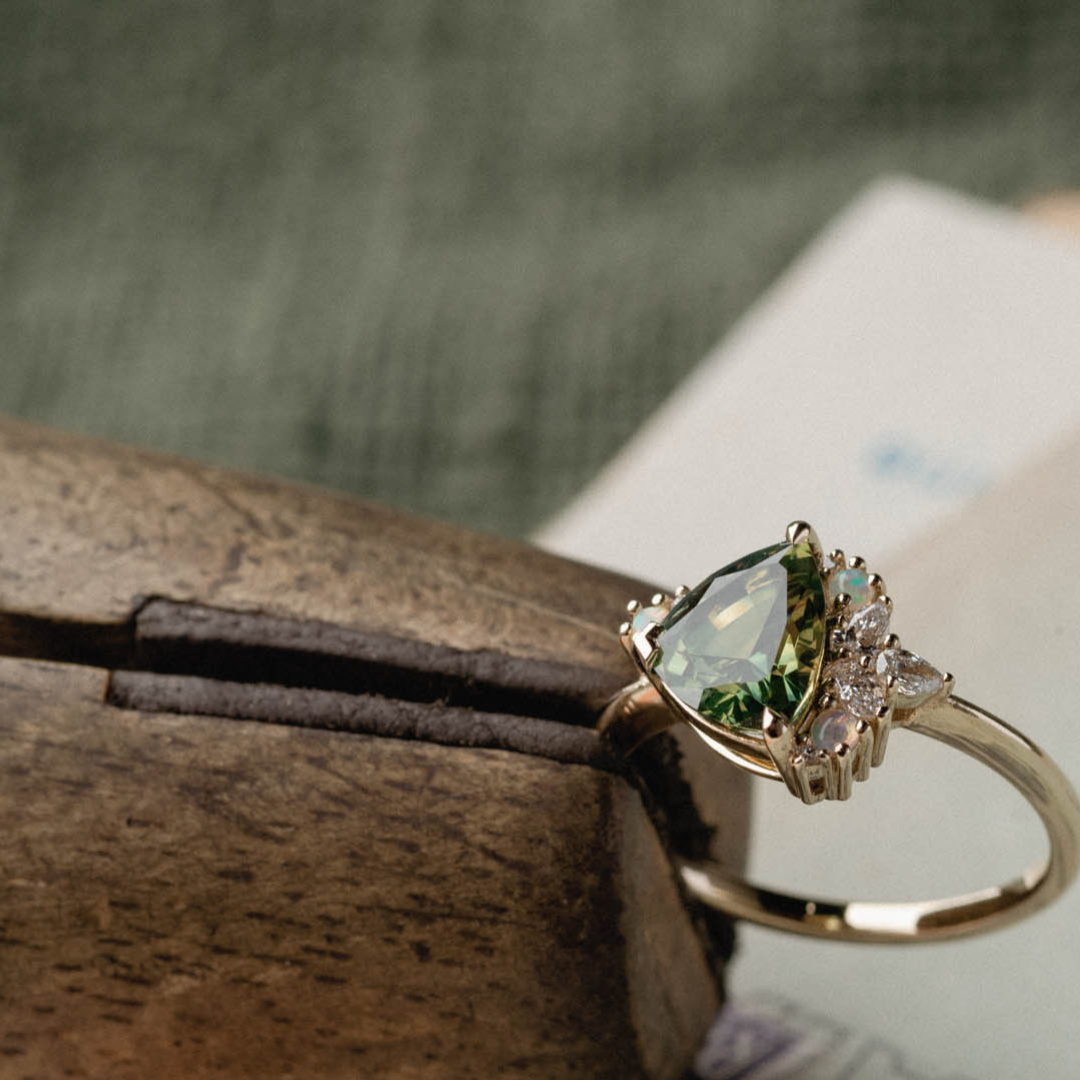 Irregular Cluster of Trillion Sapphire