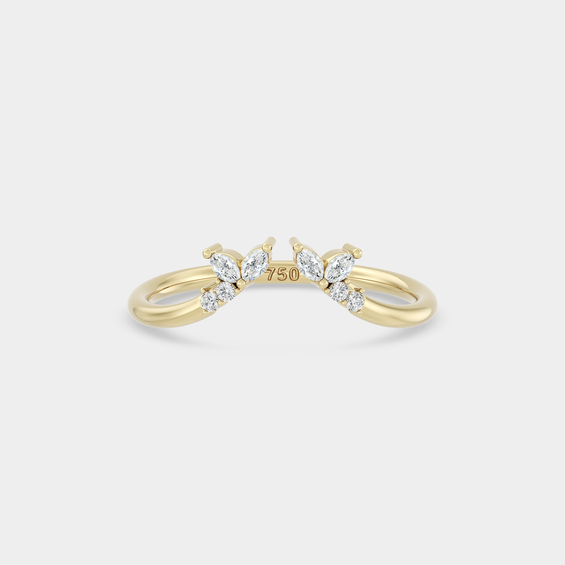 Split Crown of Marquise & Round