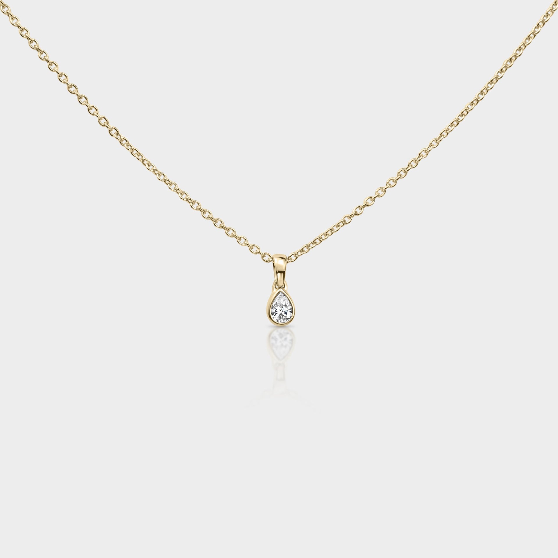 Fine Pear Pendant - Laher -