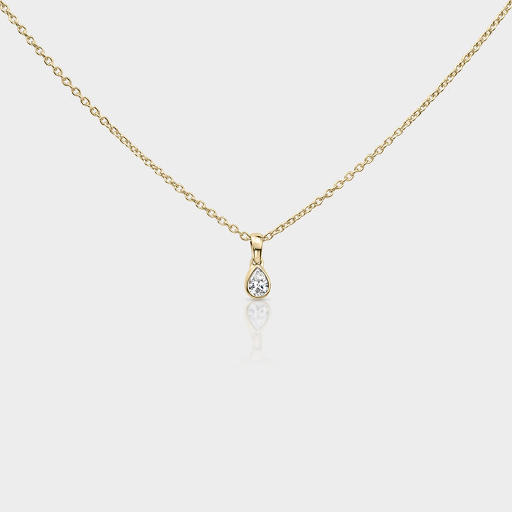 Fine Pear Pendant - Laher -