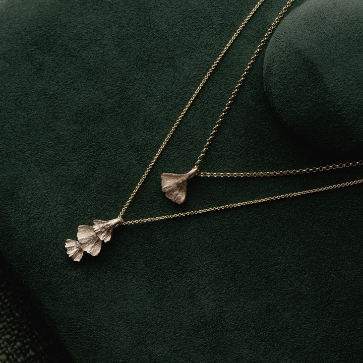 Tri - Ginkgo Pendant - Laher -
