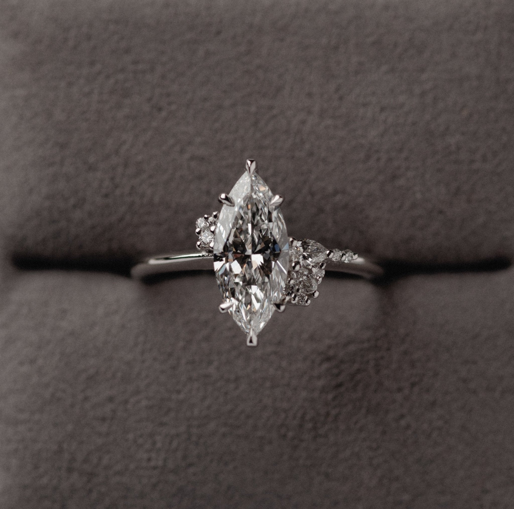 Asymmetrical Cluster Of Marquises - Laher