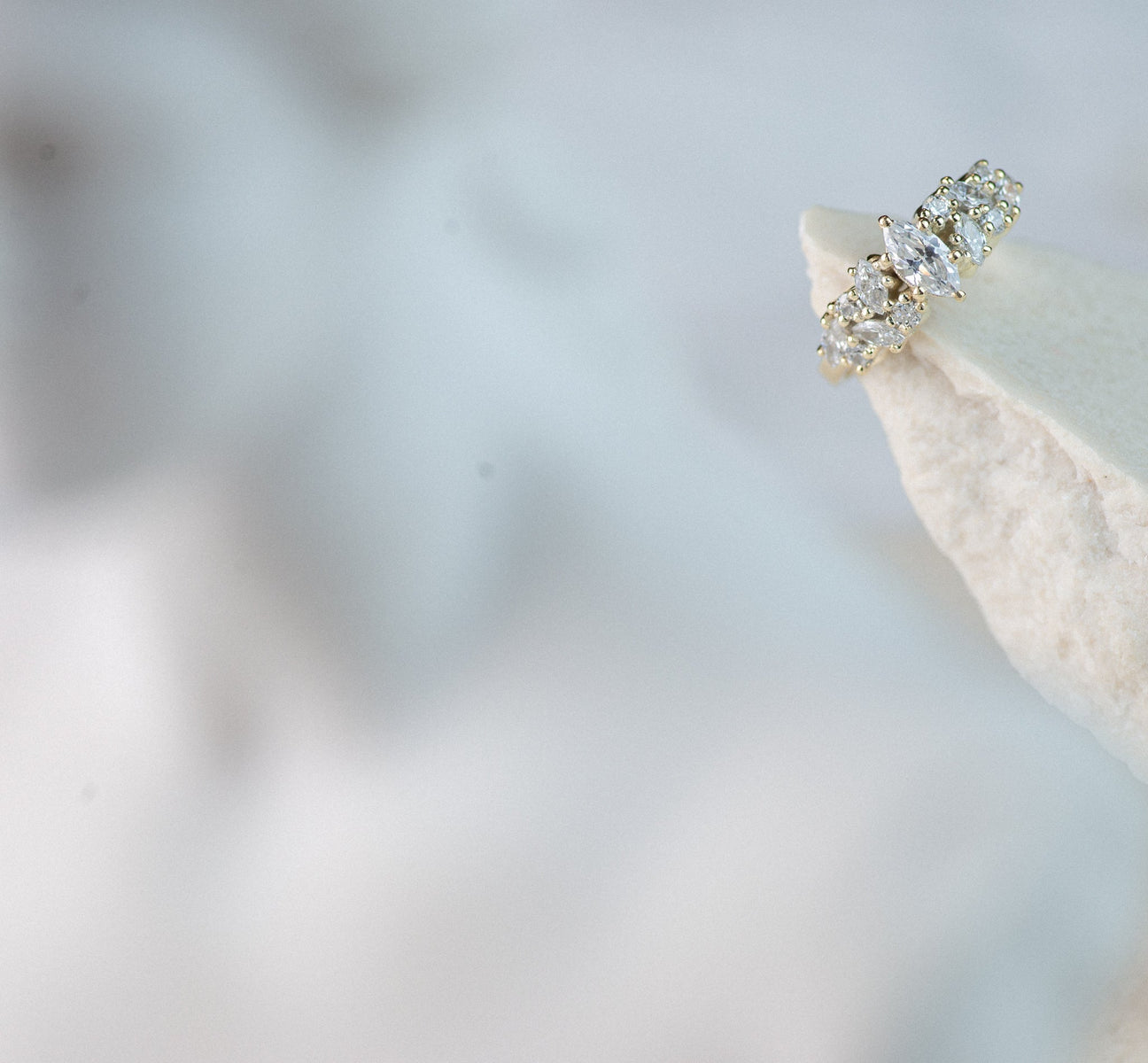 Cluster of Marquise & Round - Laher