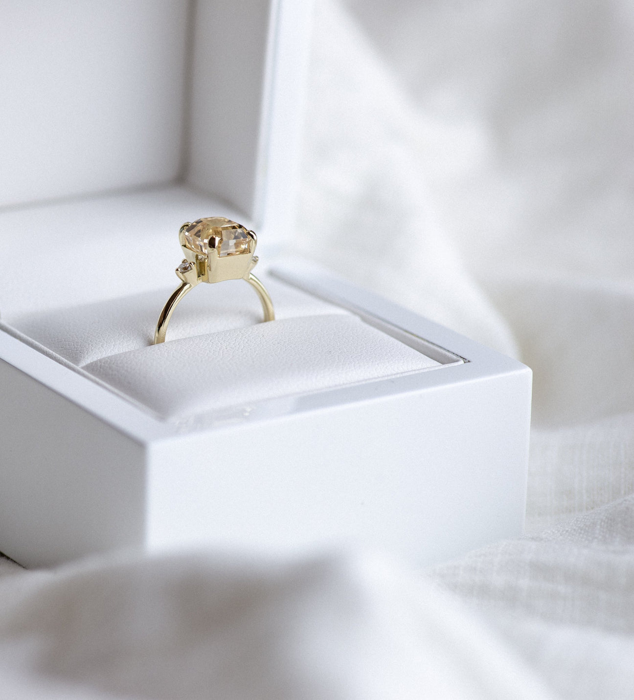 Emerald Cut of Citrine - Laher