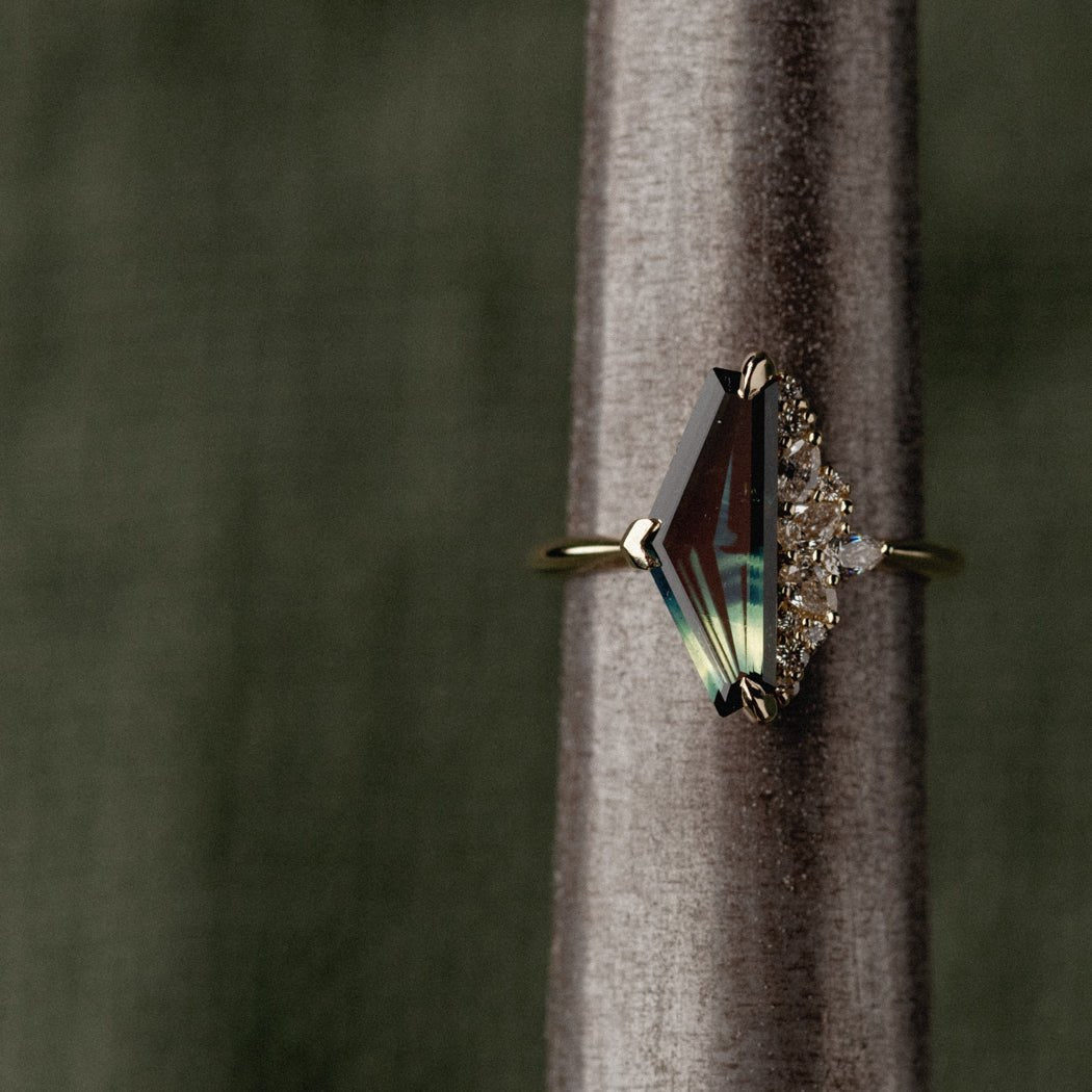 Irregular Cluster of Sapphire - Laher