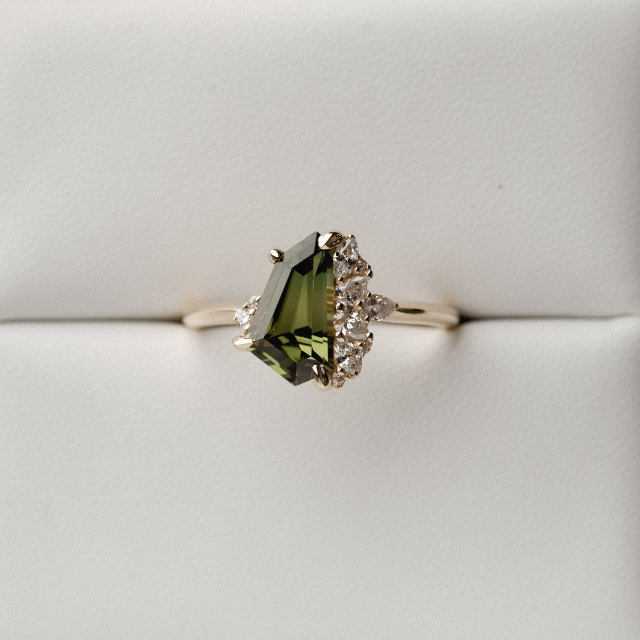 Irregular Cluster of Sapphire & Diamond - Laher