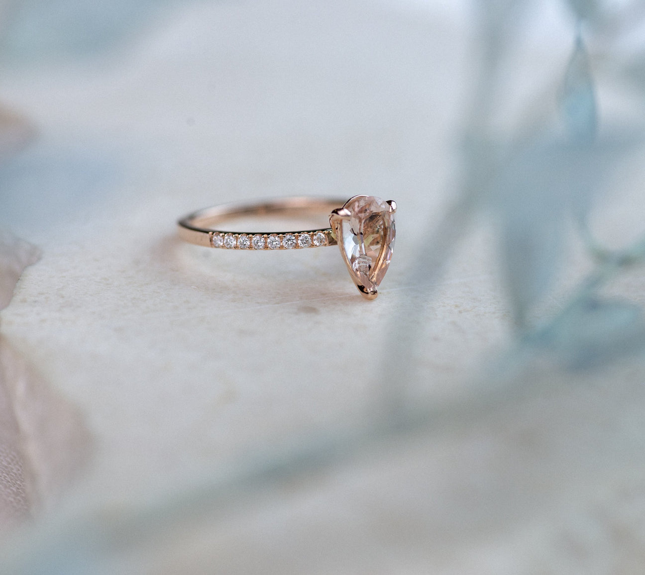 Pavè of Morganite - Laher