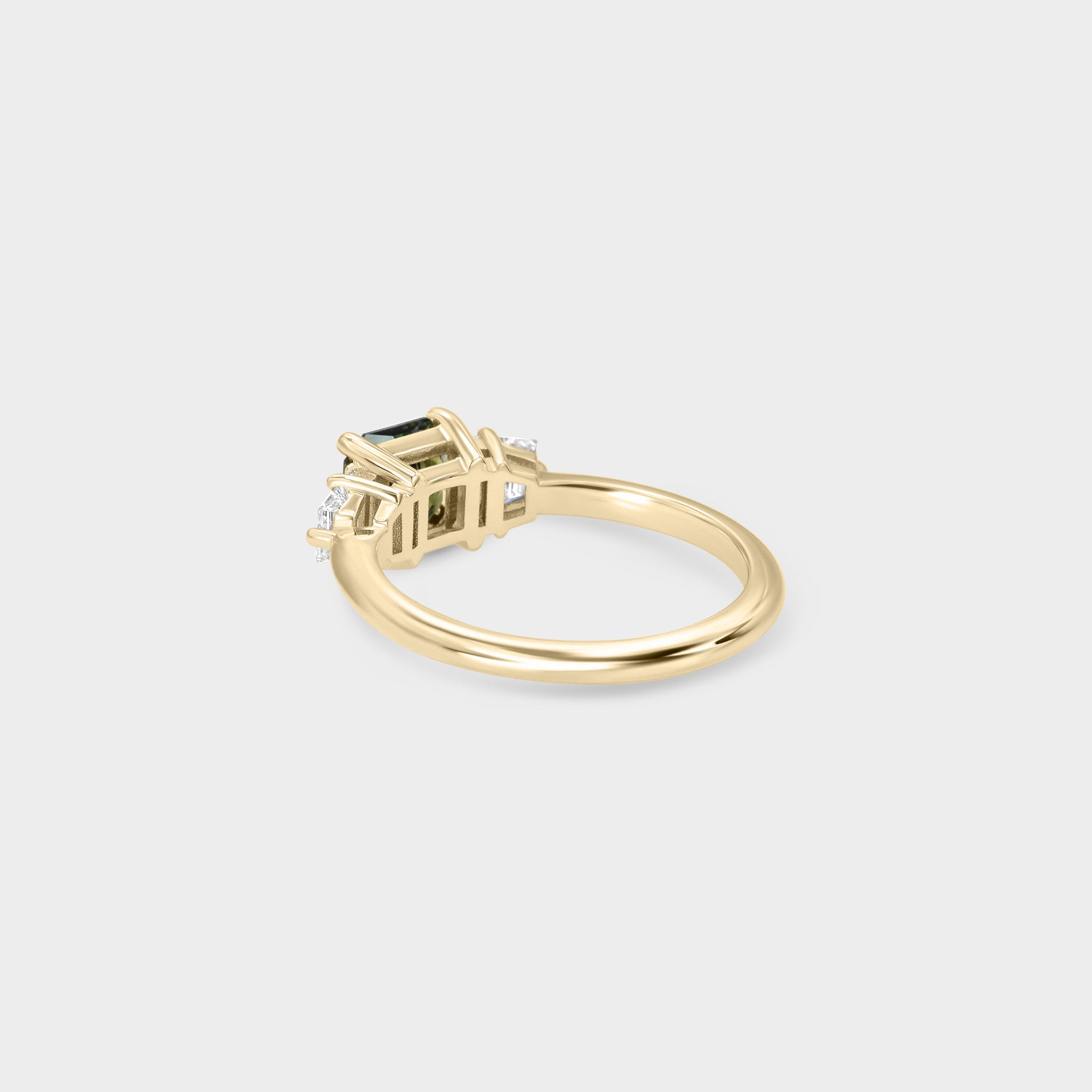 06⌇Five Stone of Sapphire & Diamond - Laher -