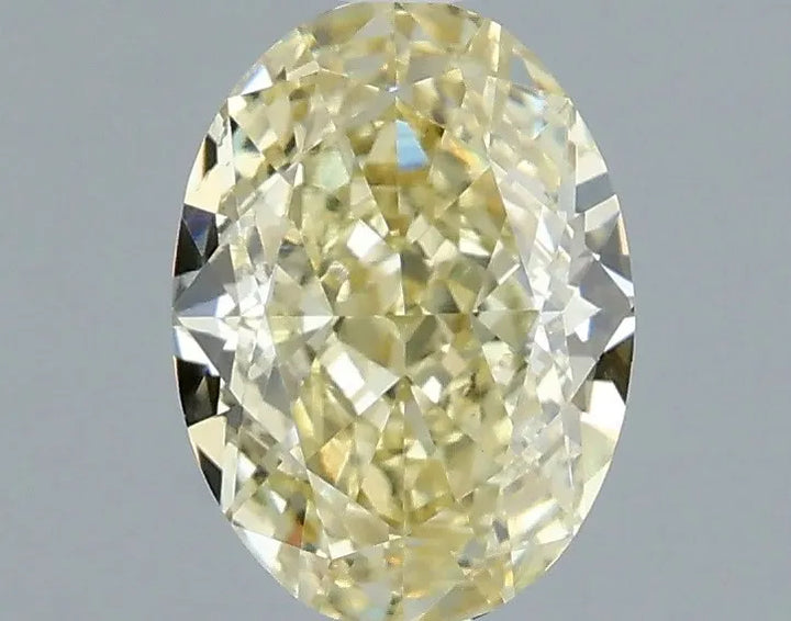 1.06ct Oval Lab Grown Diamond (Colour Fancy Intense Yellow, Clarity VVS2, IGI Certified)