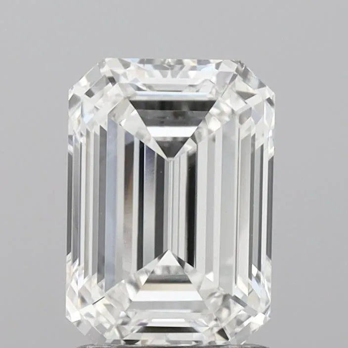 1.56ct Emerald Lab Grown Diamond (Colour F, Clarity VVS2, IGI Certified)