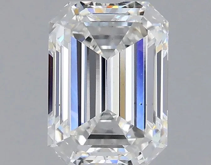 1.58ct Emerald Lab Grown Diamond (Colour F, Clarity VS2, IGI Certified)