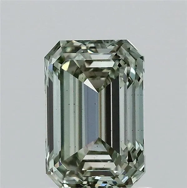 1.60ct Emerald Lab Grown Diamond (Colour Fancy Vivid Green, Clarity VS2, IGI Certified)