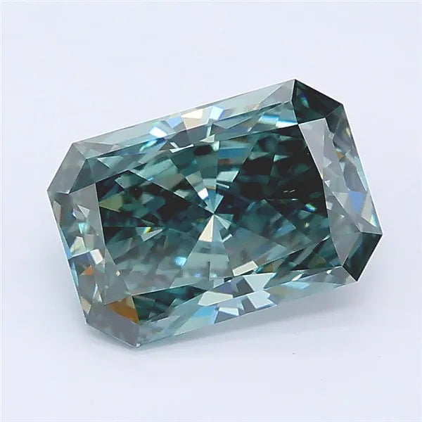 1.78ct Radiant Lab Grown Diamond (Colour Fancy Intense Green, Clarity VS2, IGI Certified)