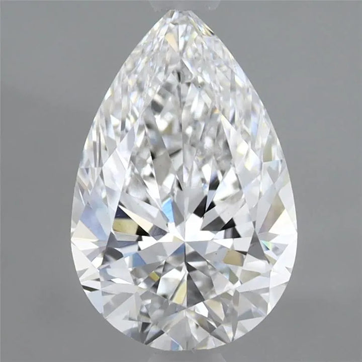 1.85ct Pear Lab Grown Diamond (Colour D, Clarity VVS2, IGI Certified)