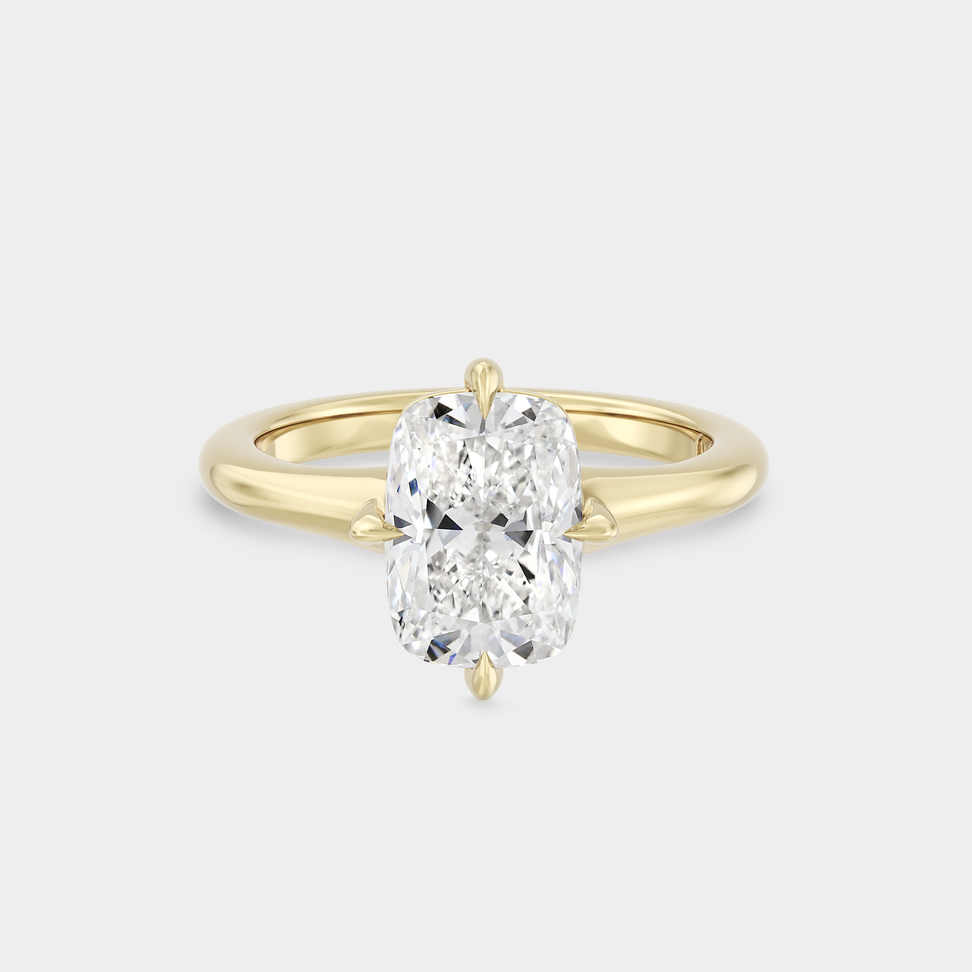 Solitaire of Lab Cushion Compass Set