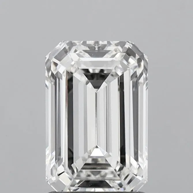 2.00ct Emerald Lab Grown Diamond (Colour E, Clarity VS2, IGI Certified)