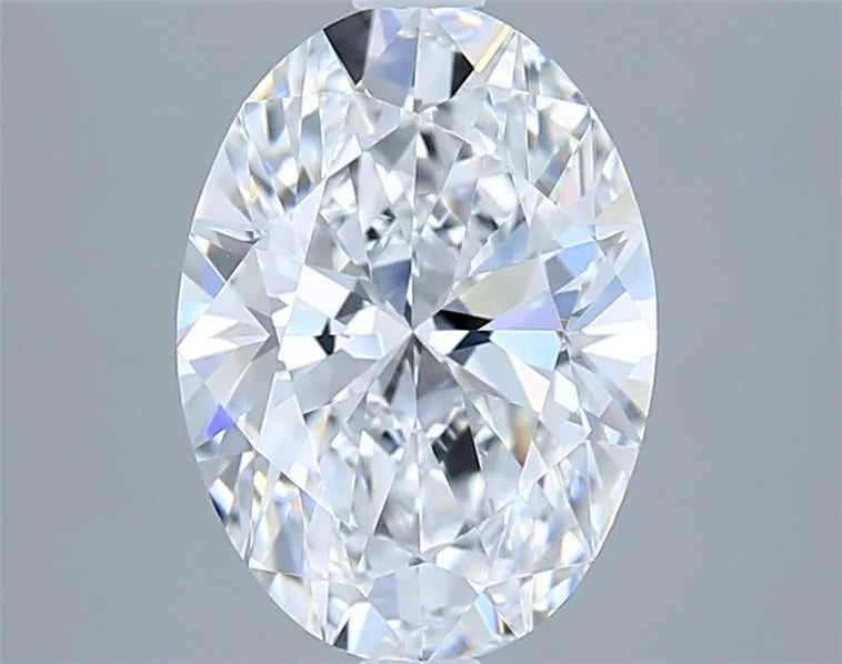 2.01ct Oval Lab Grown Diamond (Colour D, Clarity VVS1, IGI Certified)