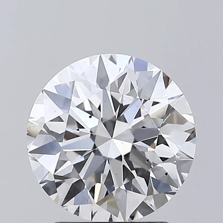2.01ct Round Lab Grown Diamond (Colour F, Clarity VS2, Cut ID, IGI Certified)