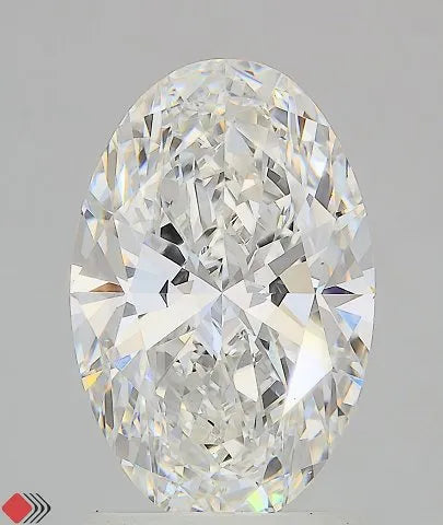 2.05ct Oval Lab Grown Diamond (Colour F, Clarity VVS2, IGI Certified)