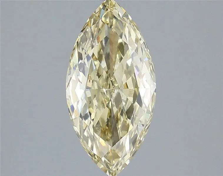 2.11ct Marquise Lab Grown Diamond (Colour Fancy Yellow, Clarity VVS2, IGI Certified)