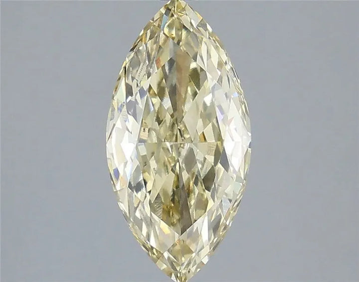 2.11ct Marquise Lab Grown Diamond (Colour Fancy Yellow, Clarity VVS2, IGI Certified)