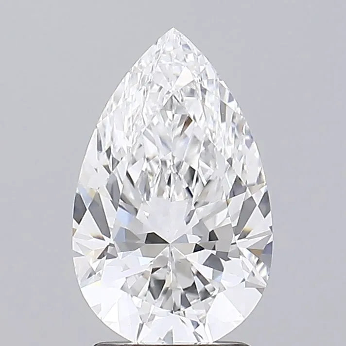 2.20ct Pear Lab Grown Diamond (Colour E, Clarity VVS2, IGI Certified)