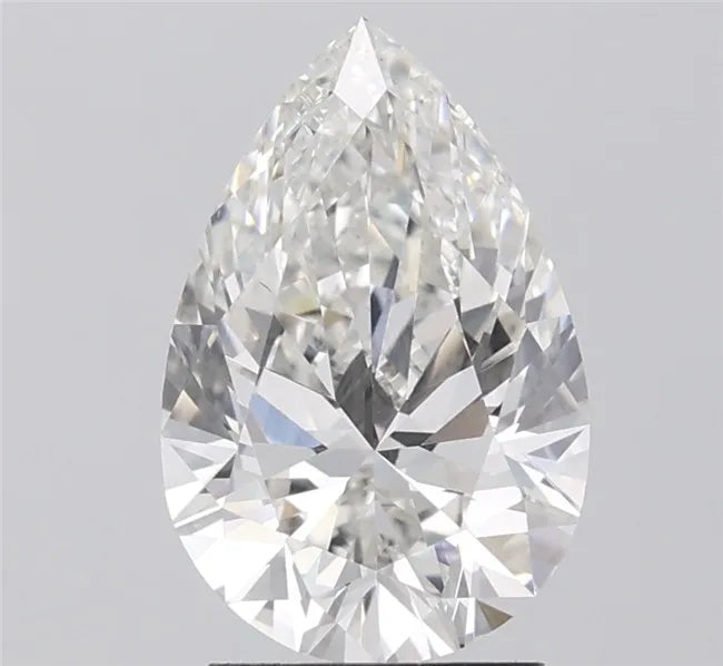 2.38ct Pear Lab Grown Diamond (Colour F, Clarity VS1, IGI Certified)
