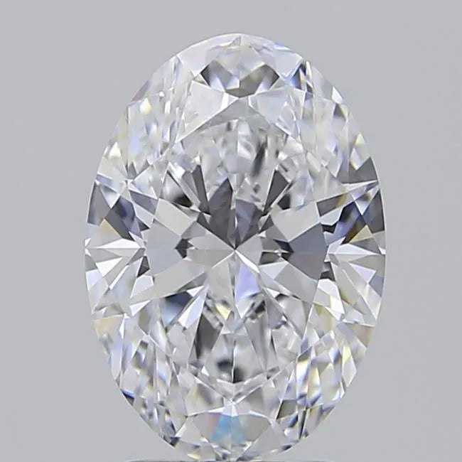2.43ct Oval Lab Grown Diamond (Colour D, Clarity IF, IGI Certified)