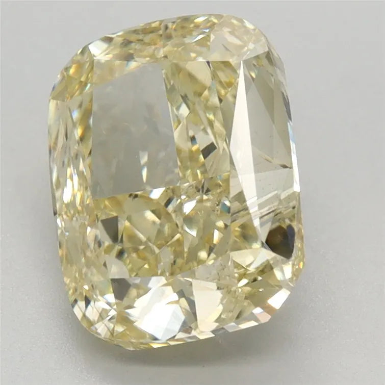 2.90ct Cushion modified Lab Grown Diamond (Colour Fancy Intense Yellow, Clarity VS1, IGI Certified)