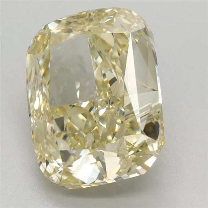 2.90ct Cushion modified Lab Grown Diamond (Colour Fancy Intense Yellow, Clarity VS1, IGI Certified)