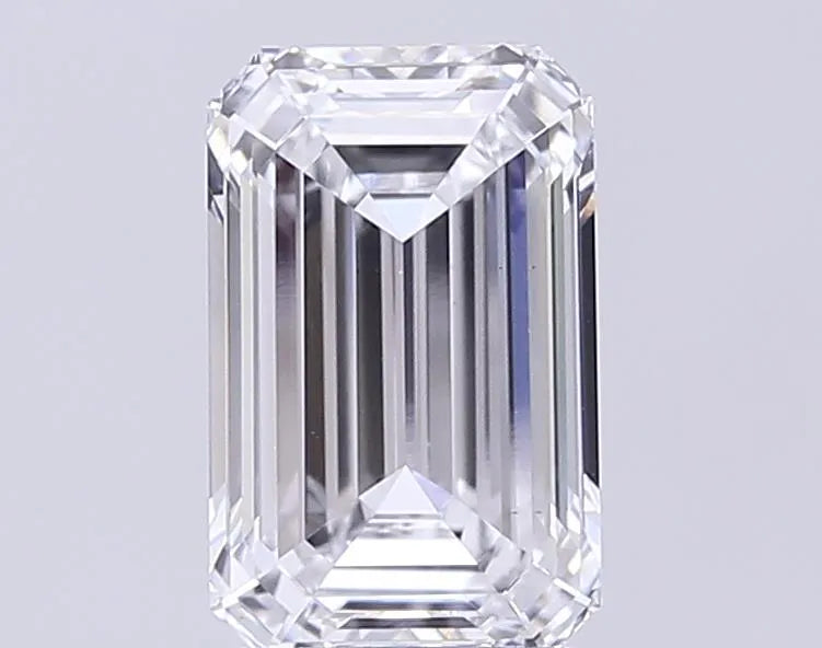 2.93ct Emerald Lab Grown Diamond (Colour D, Clarity VS1, IGI Certified)