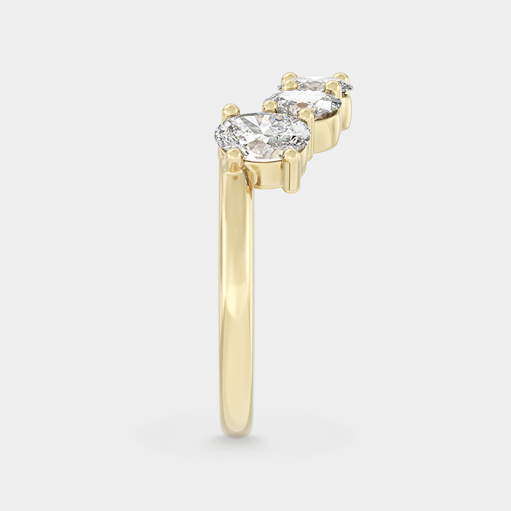 Crown of Oval Diamond
