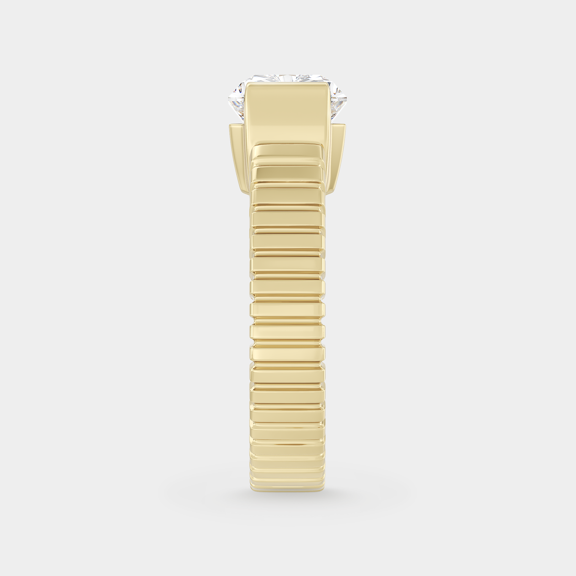 Bar Set Radiant on Ribbed Shank