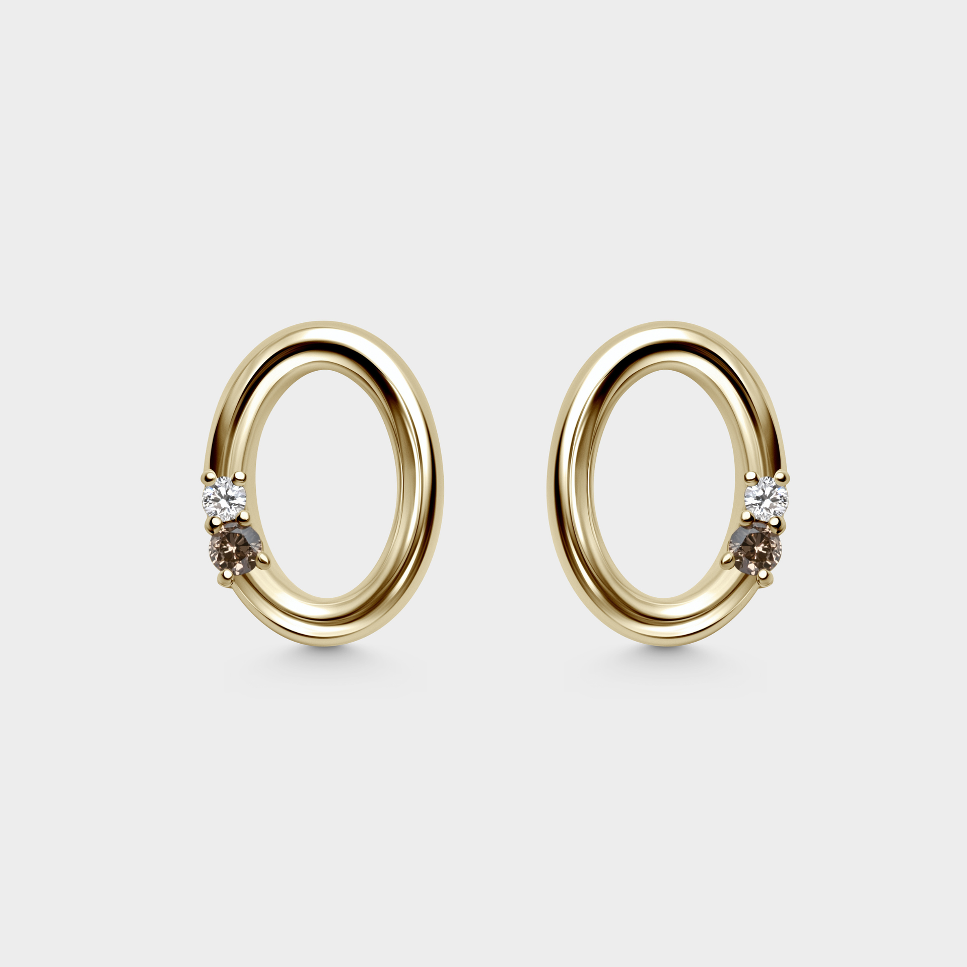 Aperture / Diamond Stud
