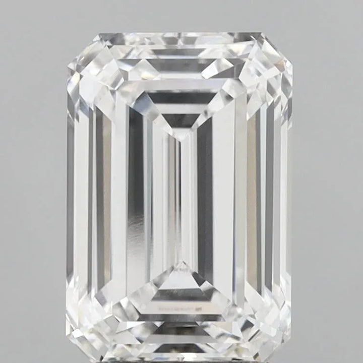 3.00ct Emerald Lab Grown Diamond (Colour D, Clarity VVS2, IGI Certified)