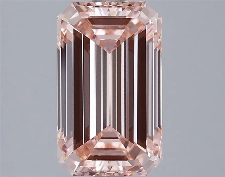 3.00ct Emerald Lab Grown Diamond (Colour Fancy Intense Pink, Clarity VVS2, IGI Certified)