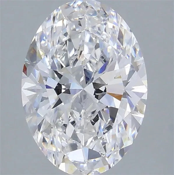3.00ct Oval Lab Grown Diamond (Colour D, Clarity VS1, IGI Certified)