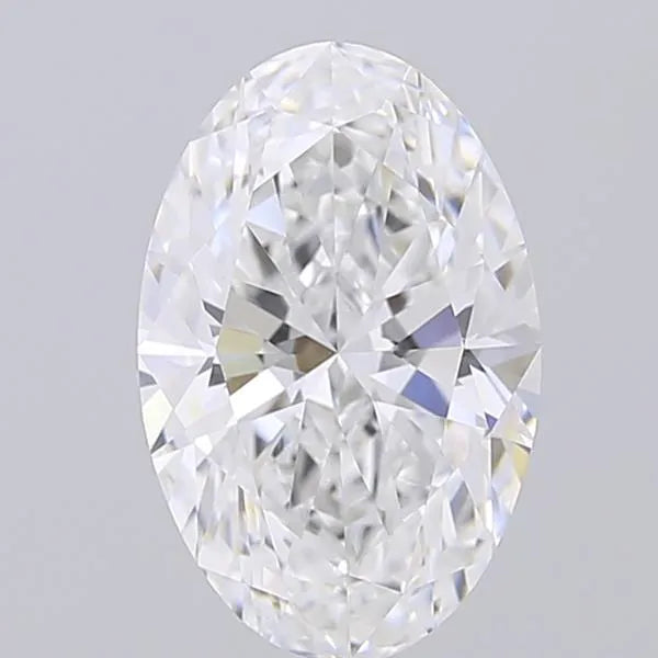 3.00ct Oval Lab Grown Diamond (Colour D, Clarity VVS2, IGI Certified)