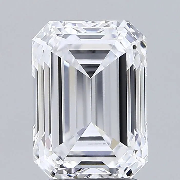 3.01ct Emerald Lab Grown Diamond (Colour D, Clarity VVS2, IGI Certified)