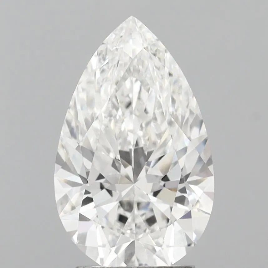 3.03ct Pear Lab Grown Diamond (Colour F, Clarity VVS2, IGI Certified)
