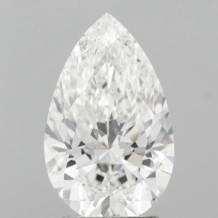 3.03ct Pear Lab Grown Diamond (Colour F, Clarity VVS2, IGI Certified)
