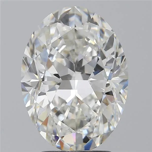 3.05ct Oval Lab Grown Diamond (Colour E, Clarity VVS2, IGI Certified)