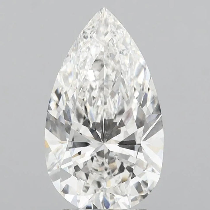3.53ct Pear Lab Grown Diamond (Colour F, Clarity VS1, IGI Certified)