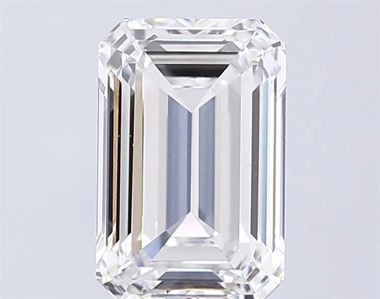 3.55ct Emerald Lab Grown Diamond (Colour D, Clarity VVS1, IGI Certified)