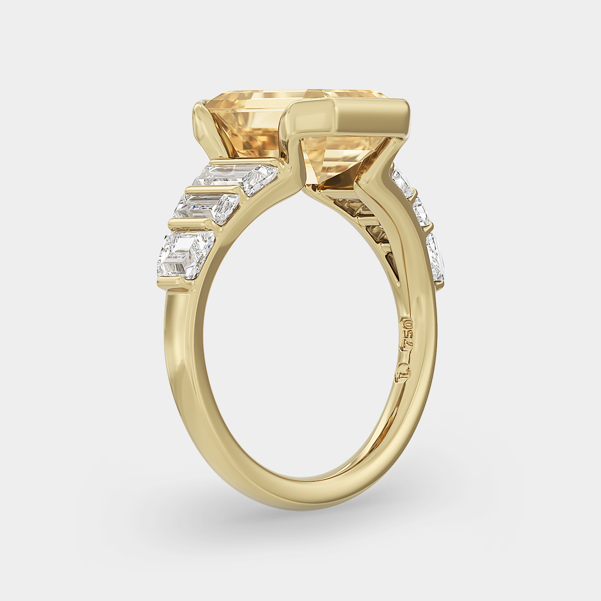 Art Deco Half Bezel w/ Trapezoid