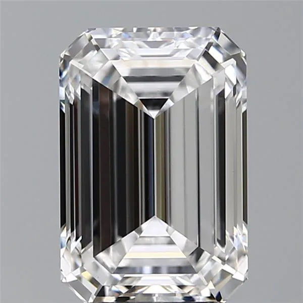 4.00ct Emerald Lab Grown Diamond (Colour D, Clarity VS1, IGI Certified)
