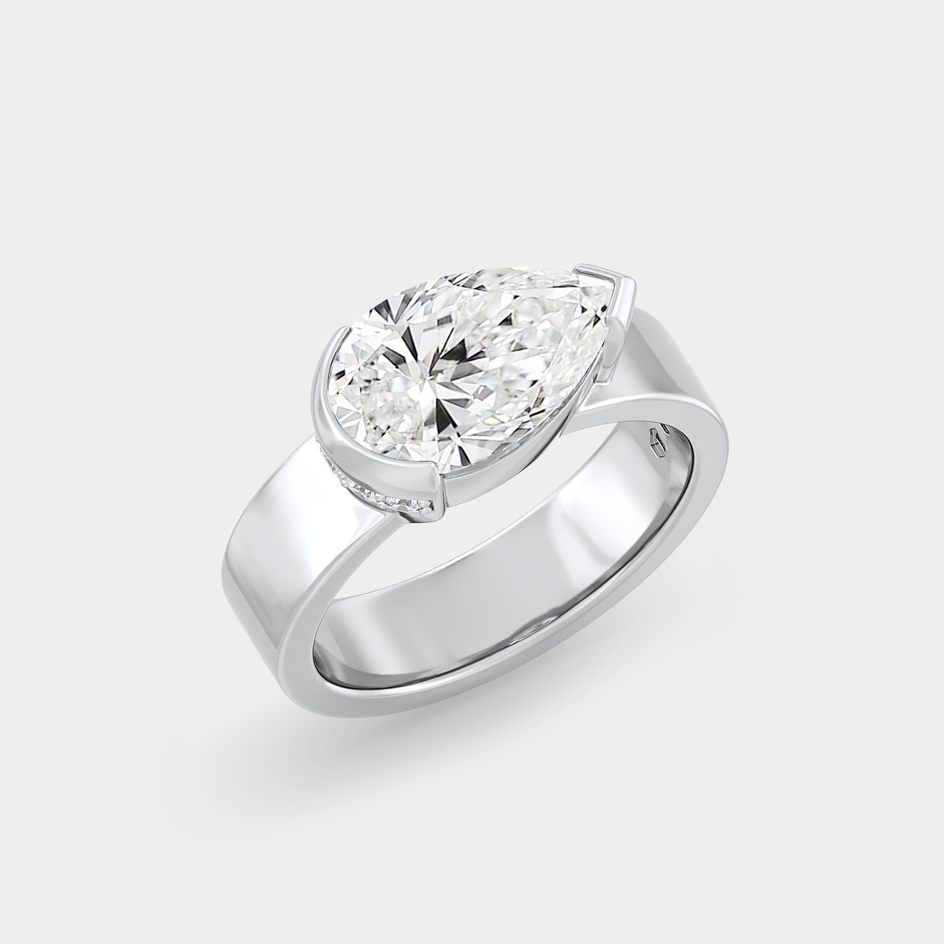 East-West of Lab Pear & Pavé