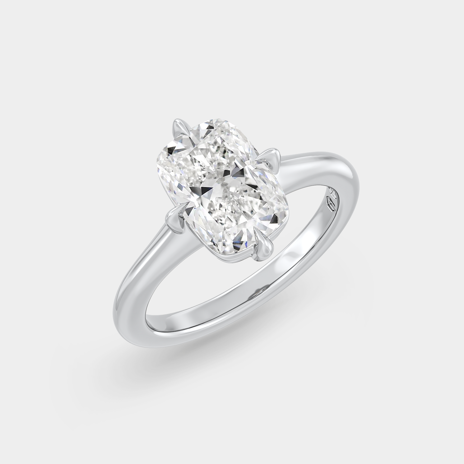 Solitaire of Lab Cushion Compass Set