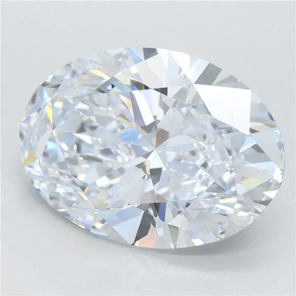 5.16ct Oval Lab Grown Diamond (Colour E, Clarity VVS1, IGI Certified)