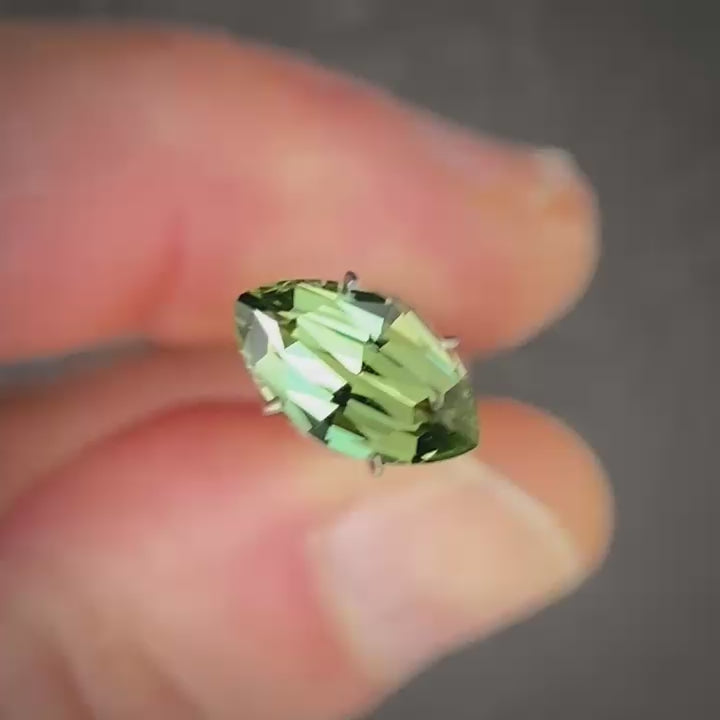 2.18ct Marquise Green Sapphire